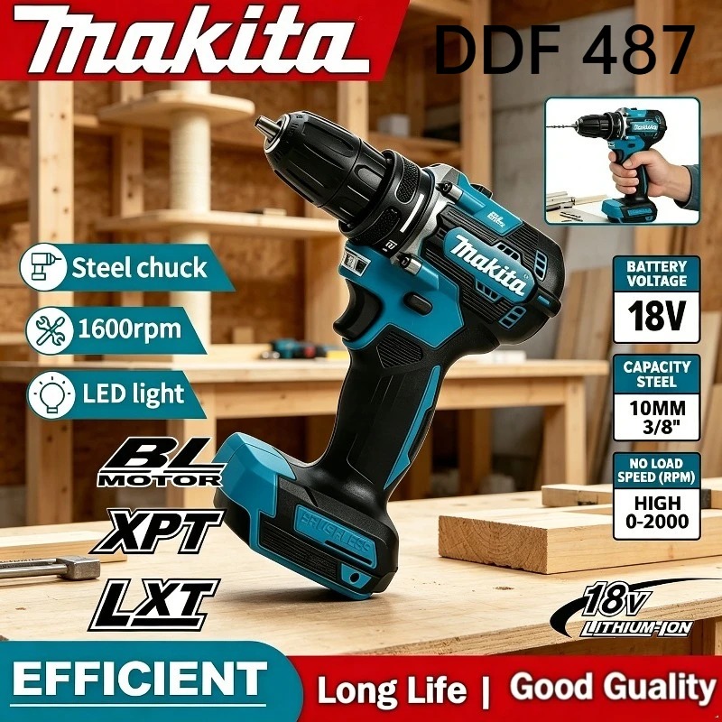 Makita DDF487 18V Bezszczotkow – Makita Drill Ddf484 recenzja i cena
